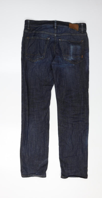 Hugo Boss Men's Blue Straight Jeans Size 32/30