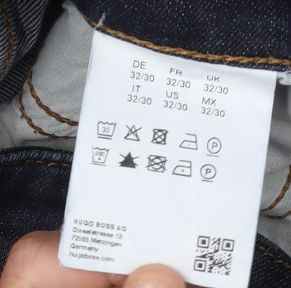 Hugo Boss Men's Blue Straight Jeans Size 32/30