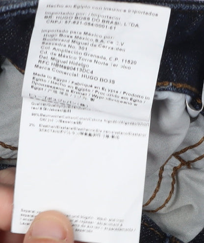 Hugo Boss Men's Blue Straight Jeans Size 32/30