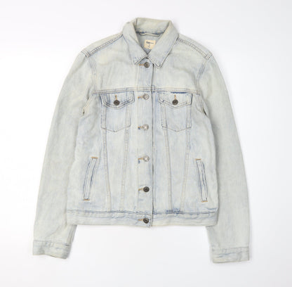 Gap Women's Blue Basic Denim Jacket XS Casual