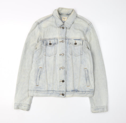 Gap Women's Blue Basic Denim Jacket XS Casual