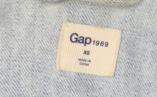 Gap Women's Blue Basic Denim Jacket XS Casual