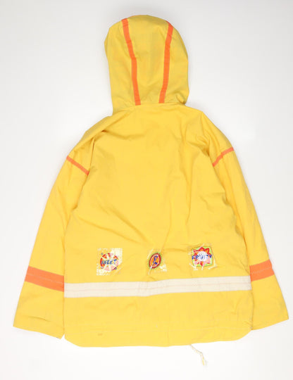 Unisex Adults UK Size 2XS St Bernard Yellow Parka Coat