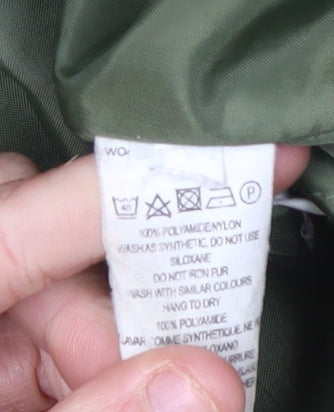Womens UK Size S French Connection Green Parka Coat