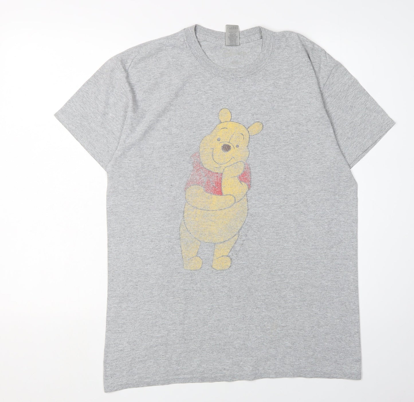 Mens UK Size M Disney Grey  T-Shirt