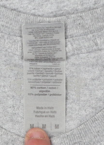 Mens UK Size M Disney Grey  T-Shirt