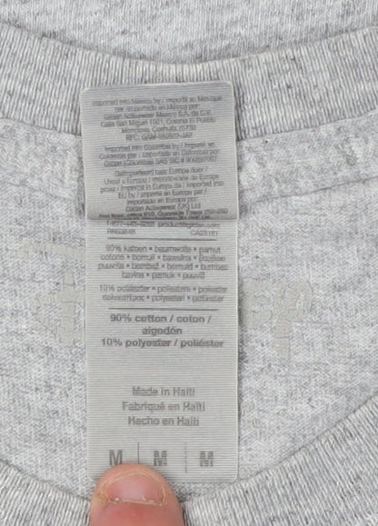 Mens UK Size M Disney Grey  T-Shirt