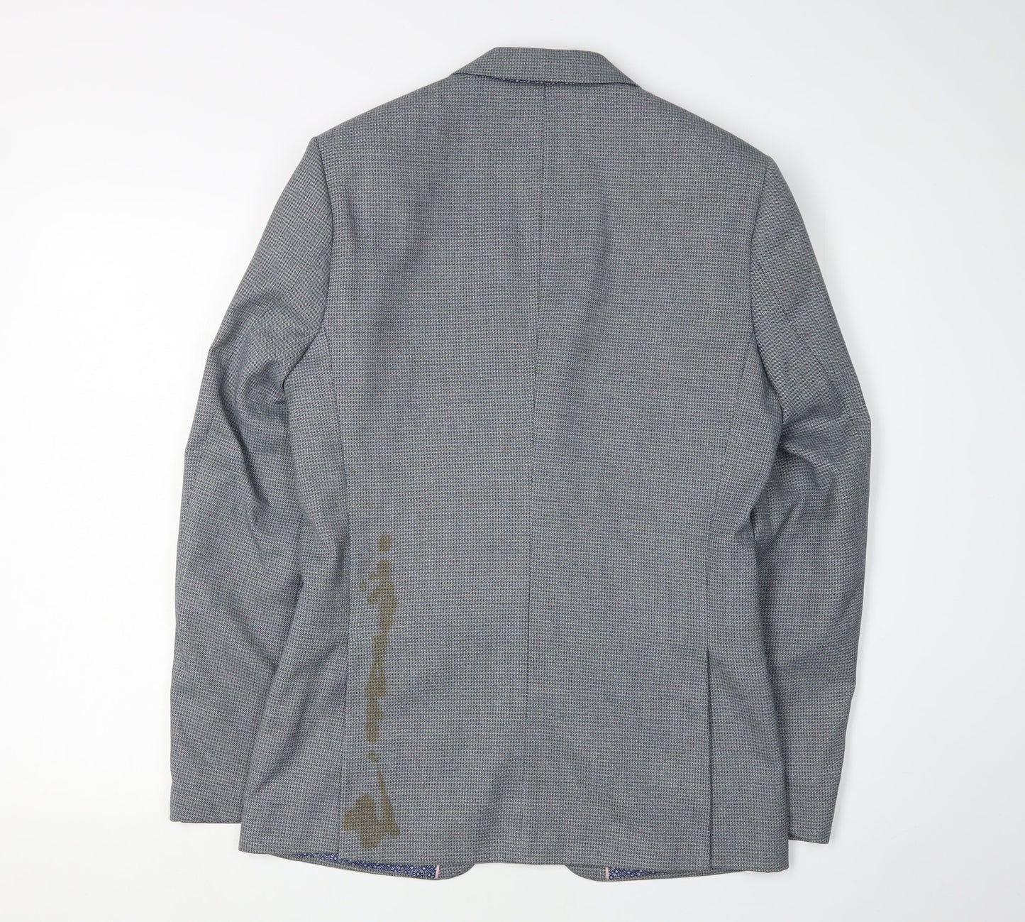Mens UK Size 36 Burton Regular Grey Suit Jacket