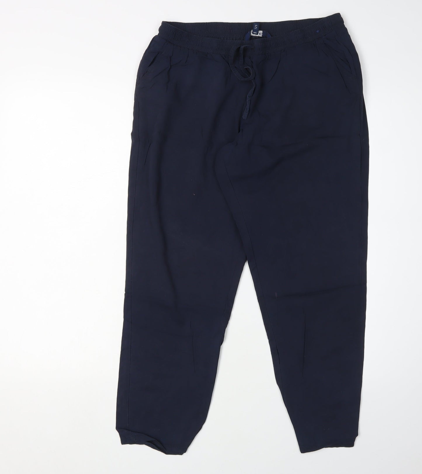 Womens UK Size 12 Debenhams Regular Fit Jogger Blue Trousers