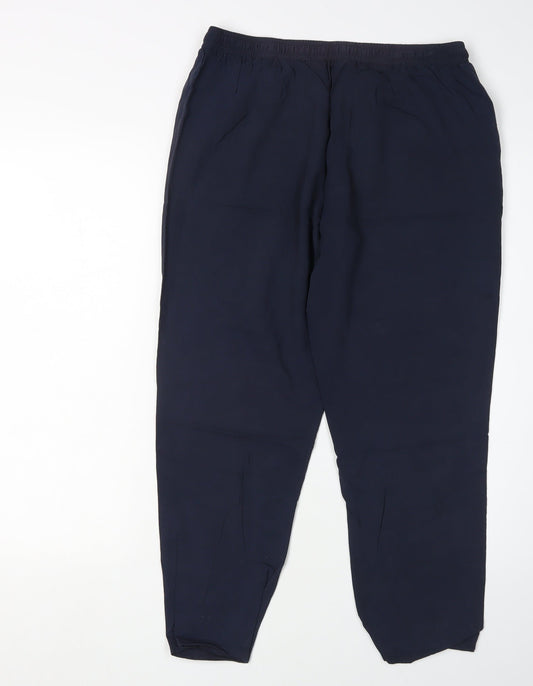 Womens UK Size 12 Debenhams Regular Fit Jogger Blue Trousers