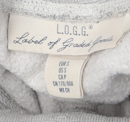 L.O.G.G. Men's Grey Jogger Trousers Size S