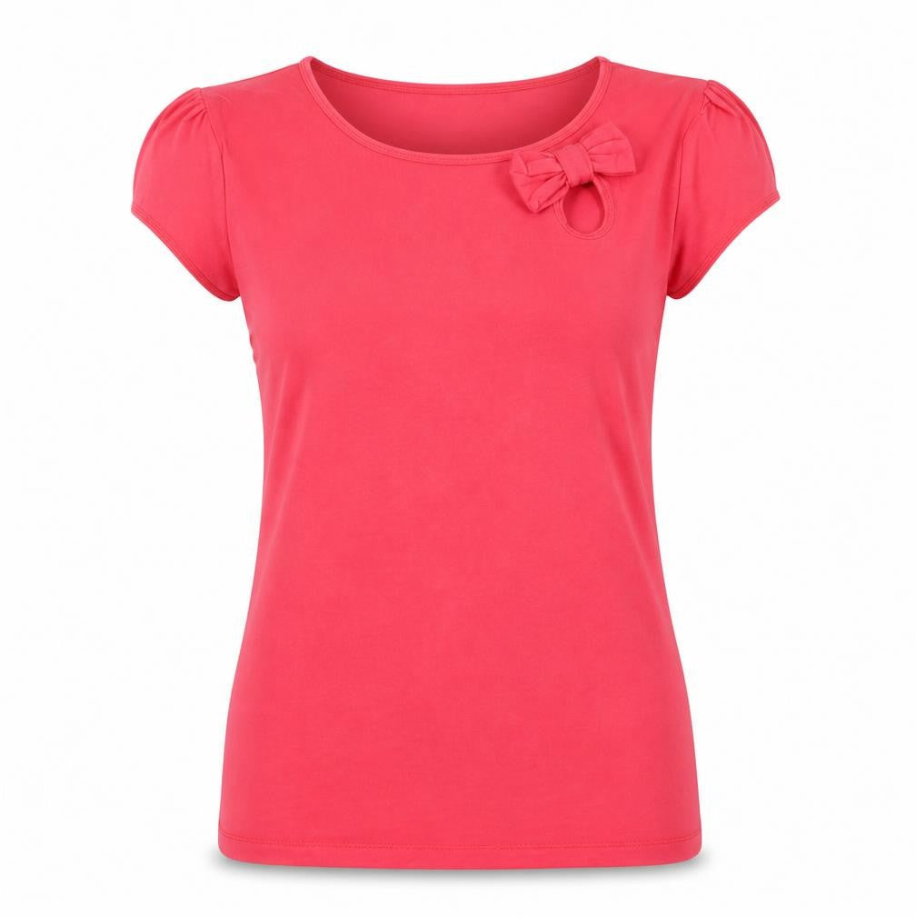 Womens UK Size 16 NEXT Red Basic T-Shirt