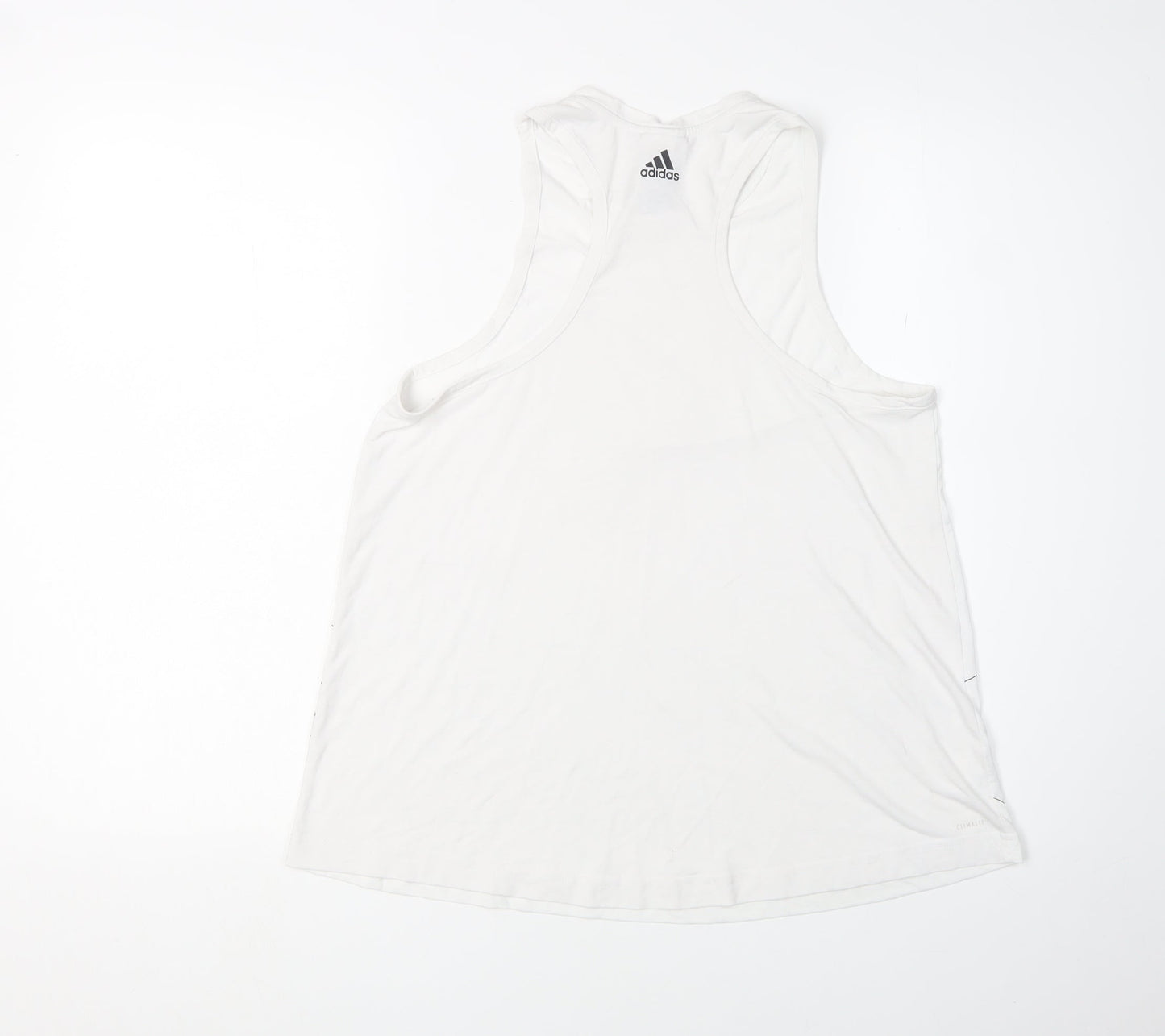 Adidas Women's White Tank Top M - Activewear Essential