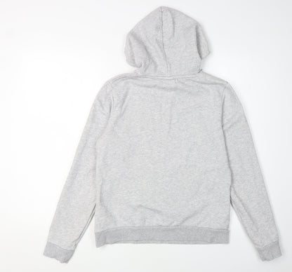 Puma Grey Hoodie Unisex Adults Size 12