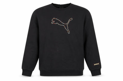 Mens UK Size L PUMA Black Pullover Sweatshirt