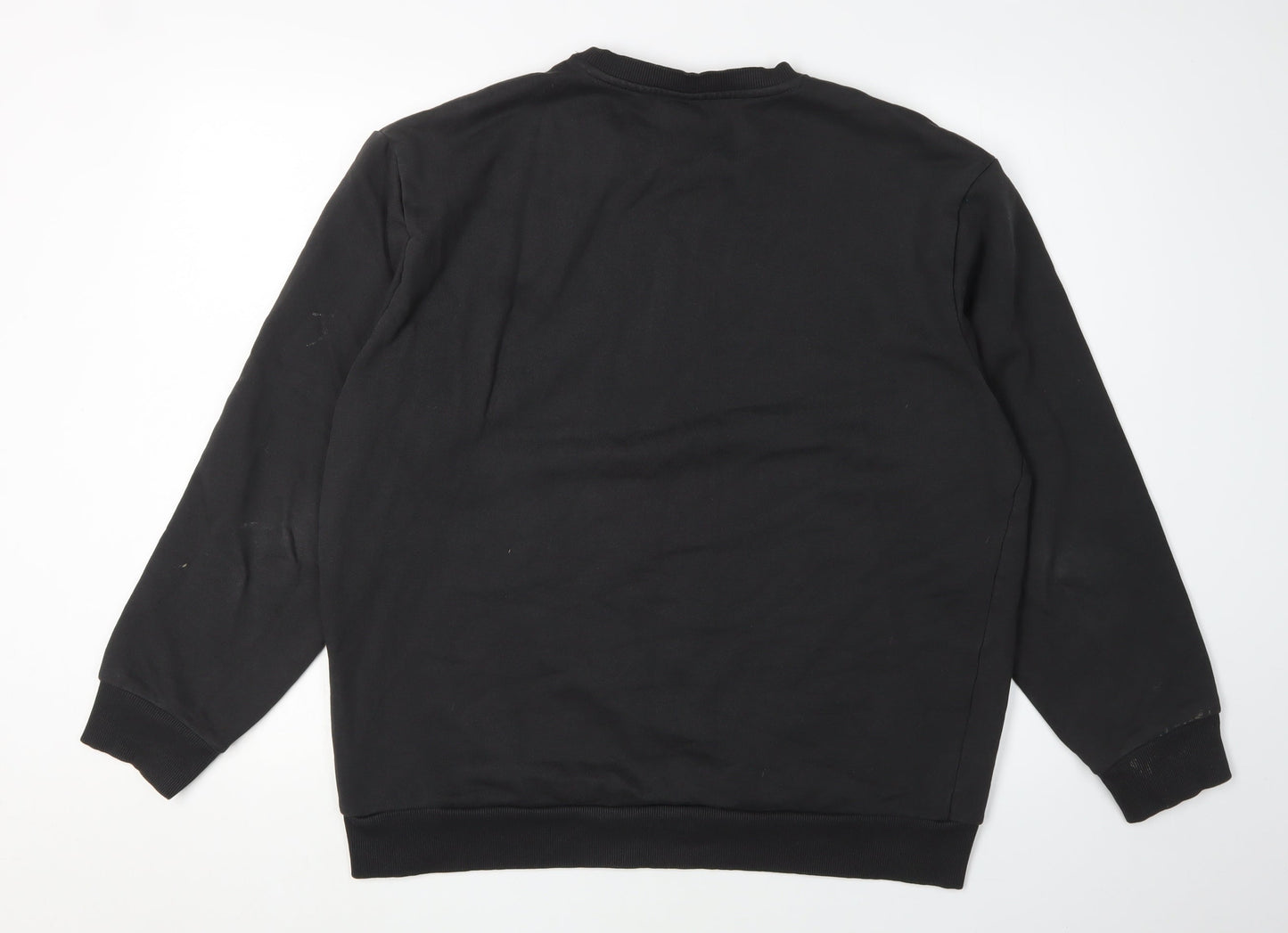 Mens UK Size L PUMA Black Pullover Sweatshirt