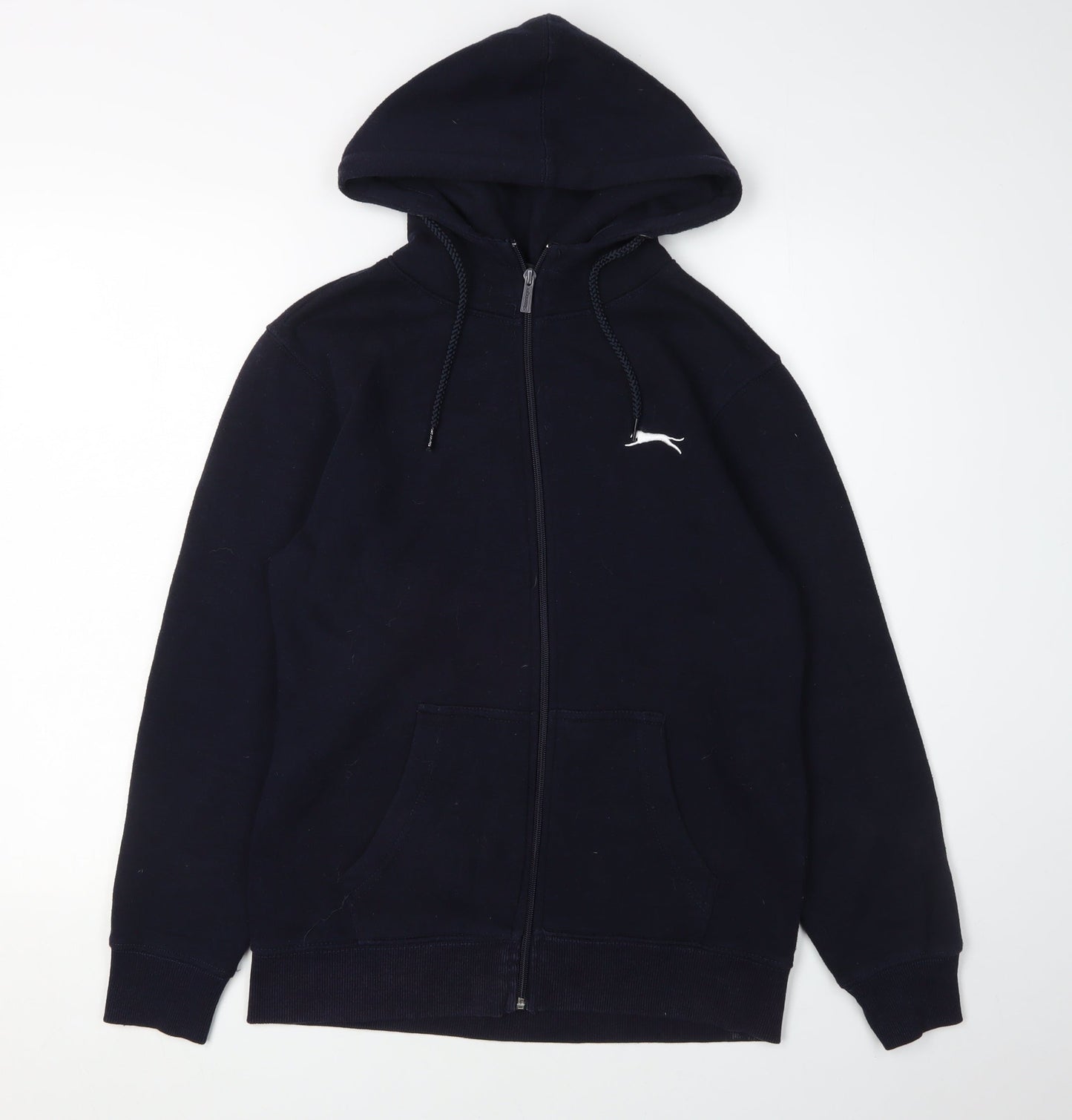 Mens UK Size S Slazenger Black Full Zip Hoodie