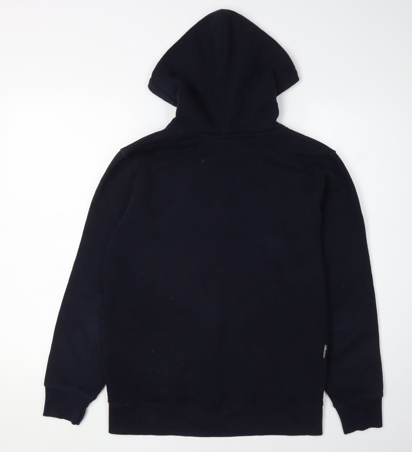 Mens UK Size S Slazenger Black Full Zip Hoodie
