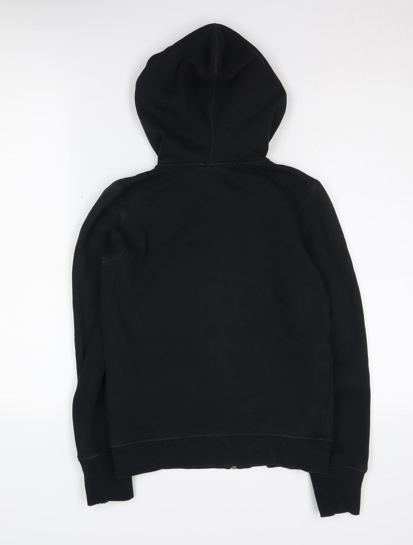 Womens UK Size 8 PUMA Black Full Zip Hoodie