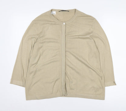 Womens UK Size L Windsmoor Beige Cardigan Jumper