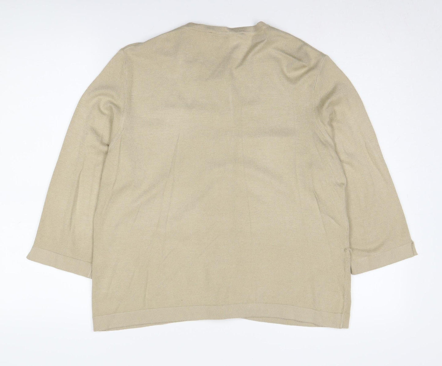 Womens UK Size L Windsmoor Beige Cardigan Jumper