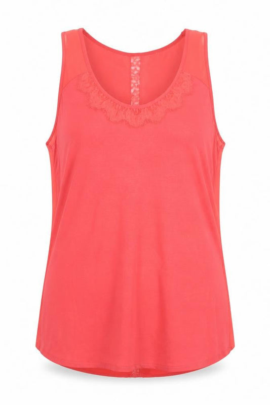 Womens UK Size 14 Karen Millen Red Camisole Tank