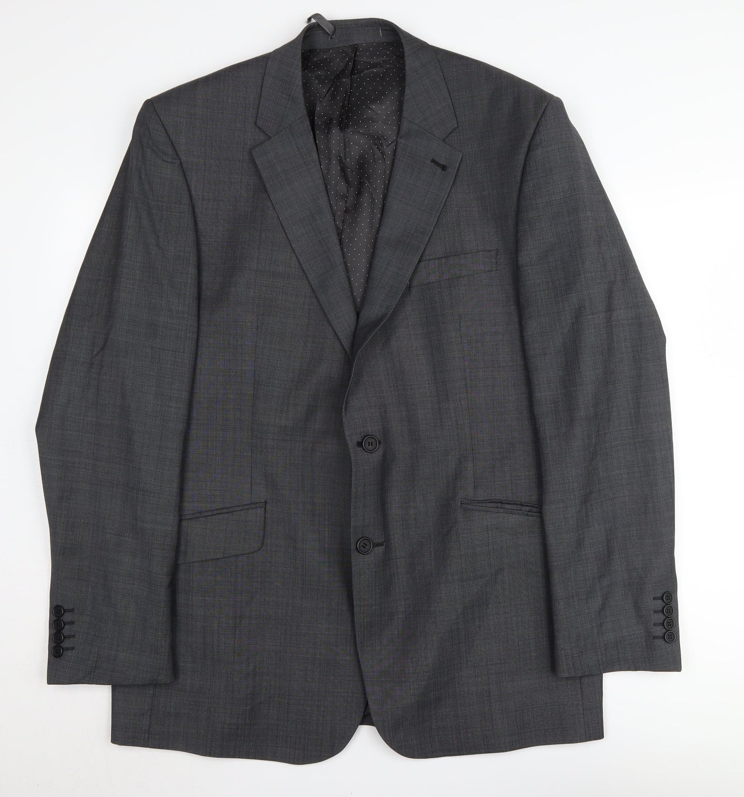 Mens UK Size 44 Jasper Conran Regular Grey Suit Jacket