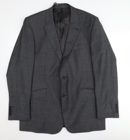 Mens UK Size 44 Jasper Conran Regular Grey Suit Jacket