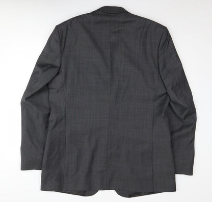 Mens UK Size 44 Jasper Conran Regular Grey Suit Jacket