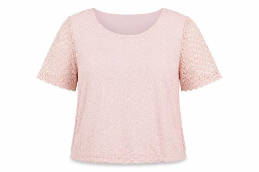 Womens UK Size M Viyella Pink  Blouse