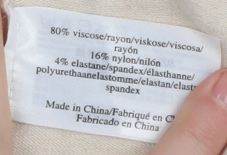 Laura Ashley Women's Beige Cardigan Size 10