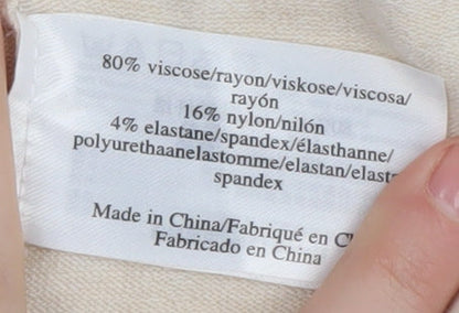 Laura Ashley Women's Beige Cardigan Size 10