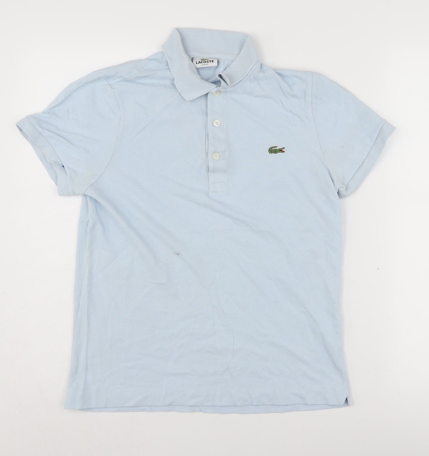 Lacoste Men's Blue Slim Fit Polo Shirt S