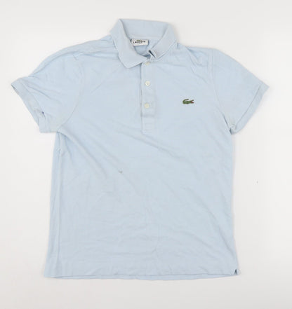 Lacoste Men's Blue Slim Fit Polo Shirt S