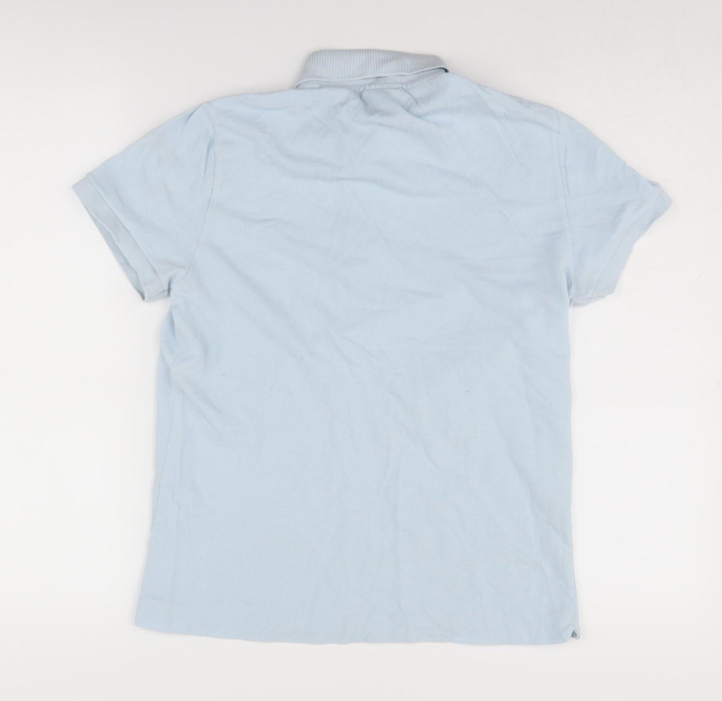 Lacoste Men's Blue Slim Fit Polo Shirt S