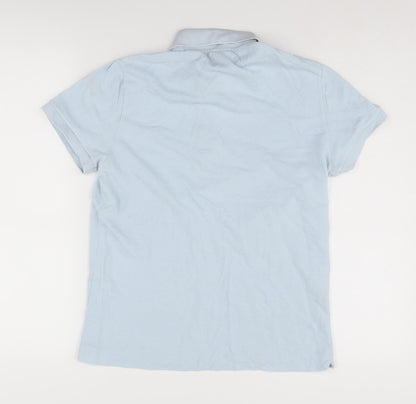 Lacoste Men's Blue Slim Fit Polo Shirt S