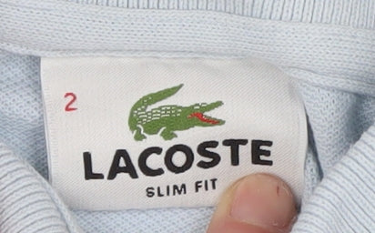 Lacoste Men's Blue Slim Fit Polo Shirt S