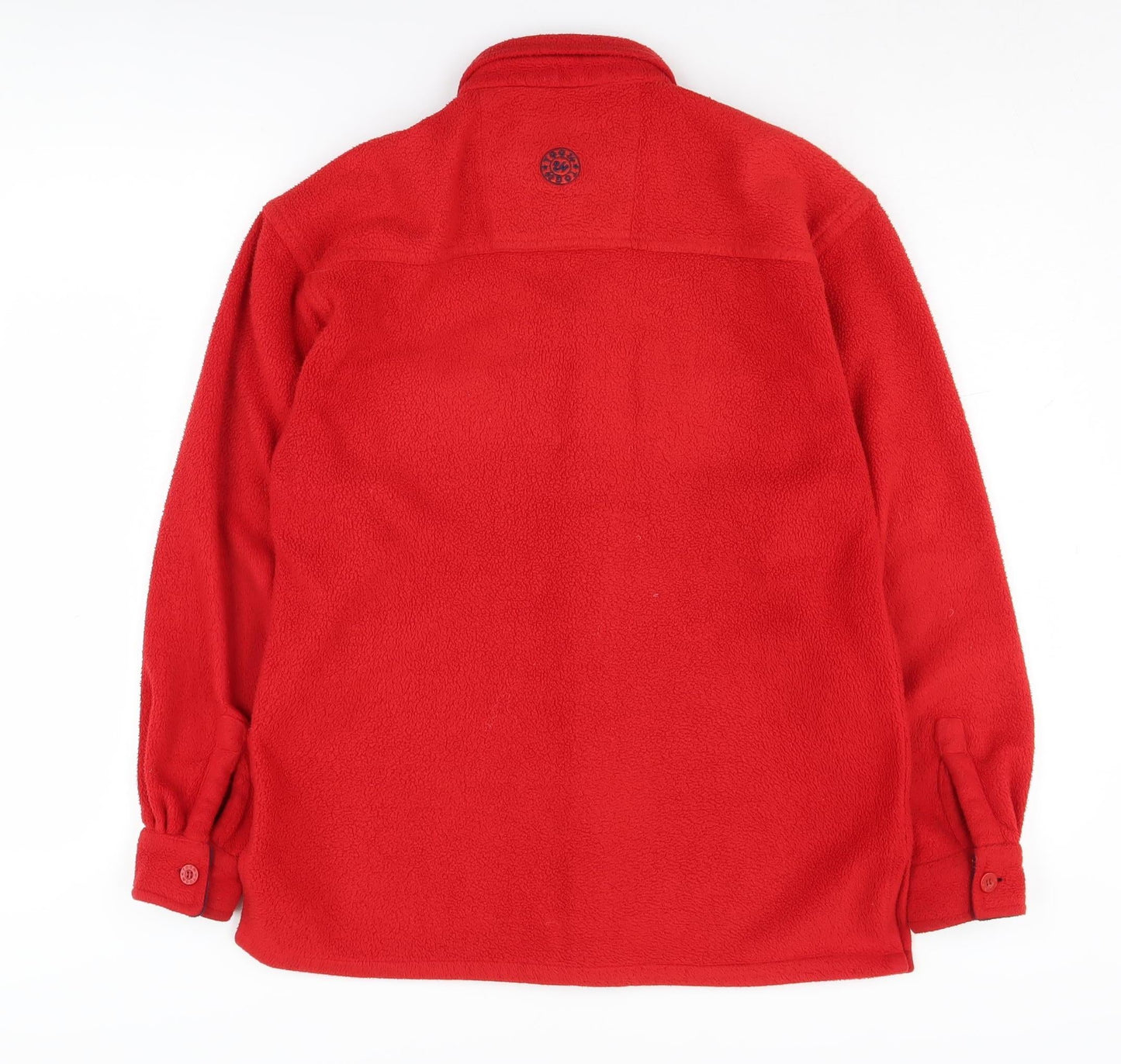 TOG 24 Men's Red Fleece Shirt XS Long Sleeve Casual
