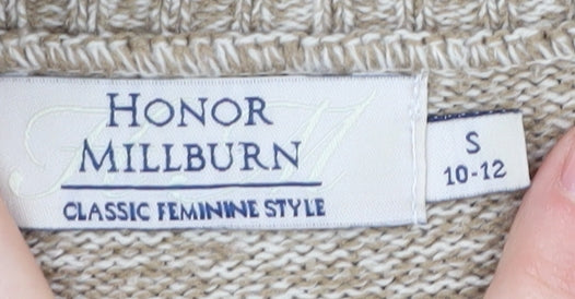 Womens UK Size S Honor Millburn Beige Cardigan Jumper