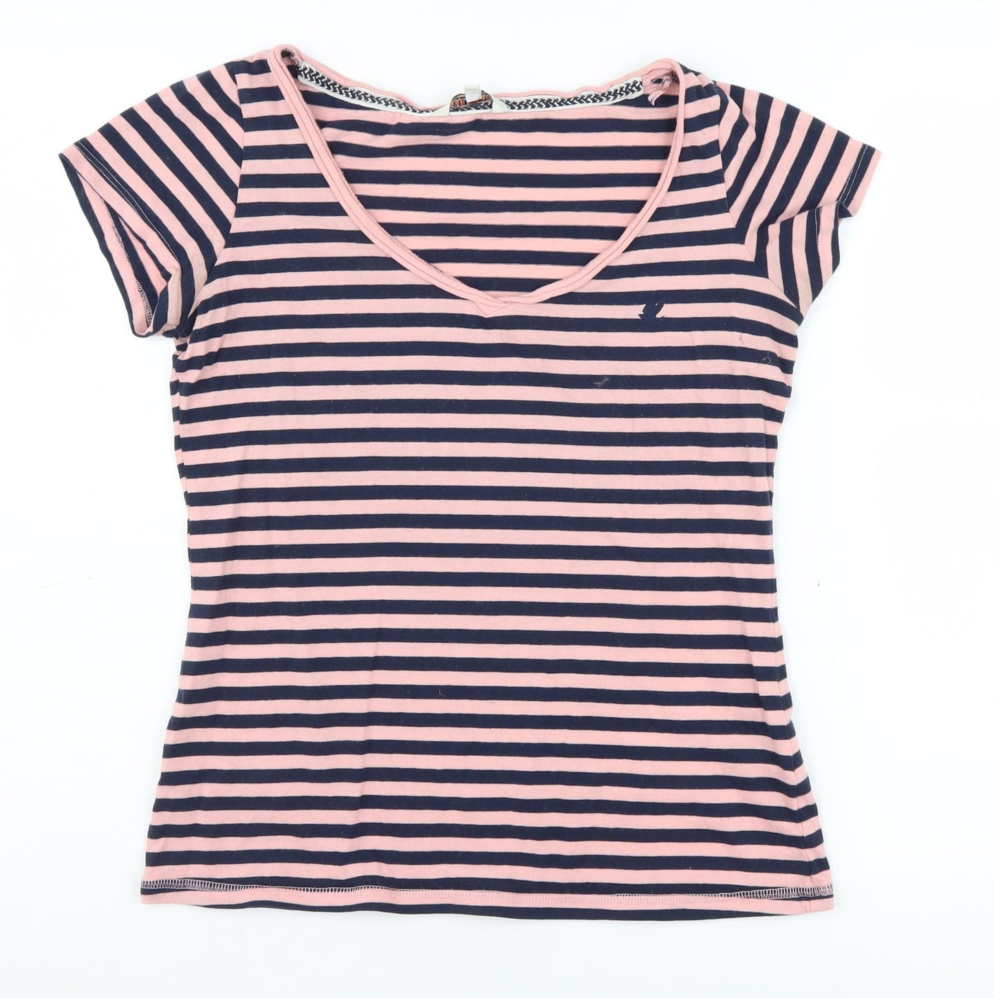 Womens UK Size 8 SoulCal & Co Multicoloured Basic T-Shirt