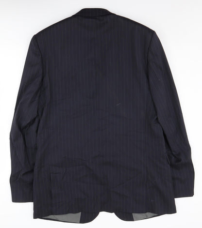 Mens UK Size 40 Ted Baker Regular Black Suit Jacket