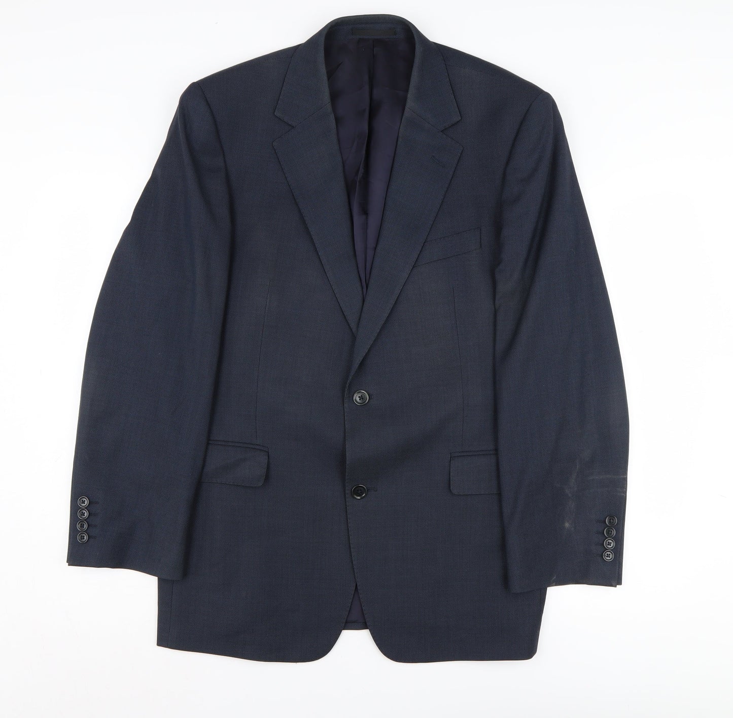 Mens UK Size 42 Jaeger Regular Blue Suit Jacket