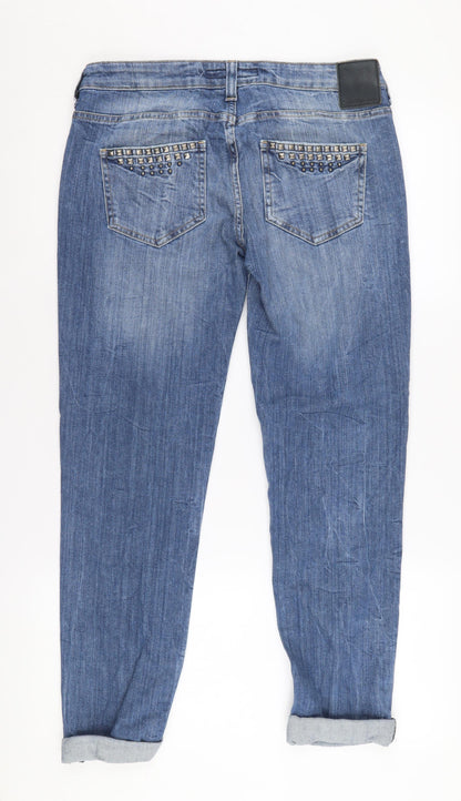 Calvin Klein Women's Blue Straight Jeans Size 30