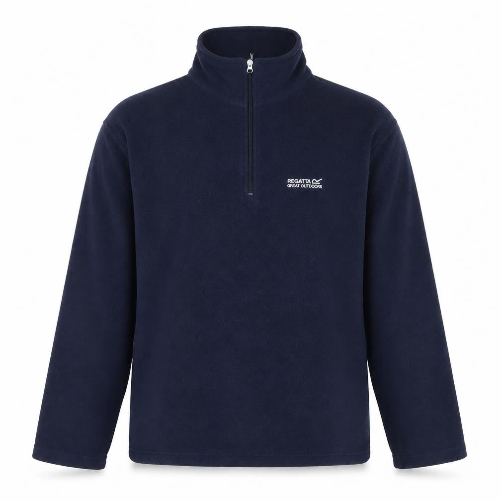 Mens UK Size L Regatta Blue 1/4 Zip Sweatshirt