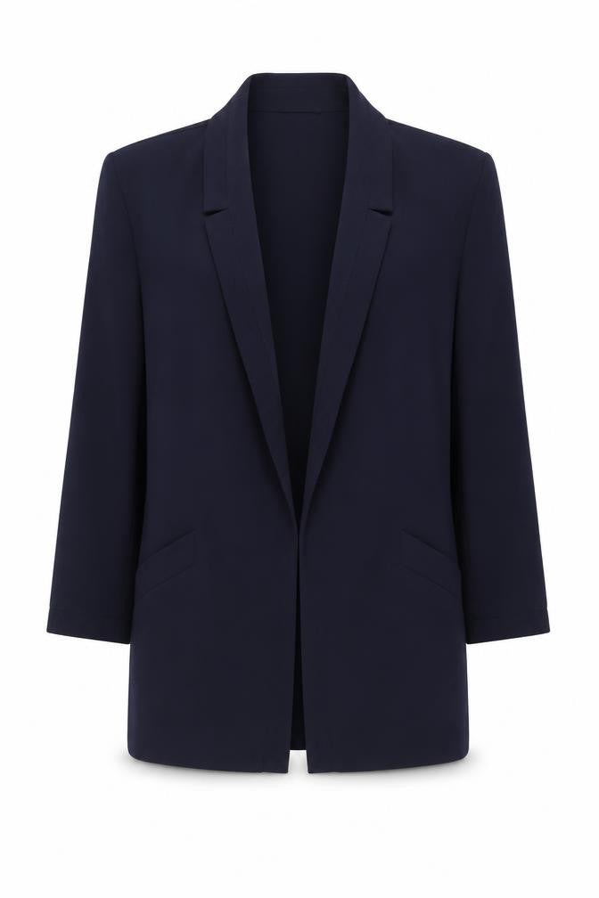 Womens UK Size 10 Jacques Vert Regular Blue Blazer