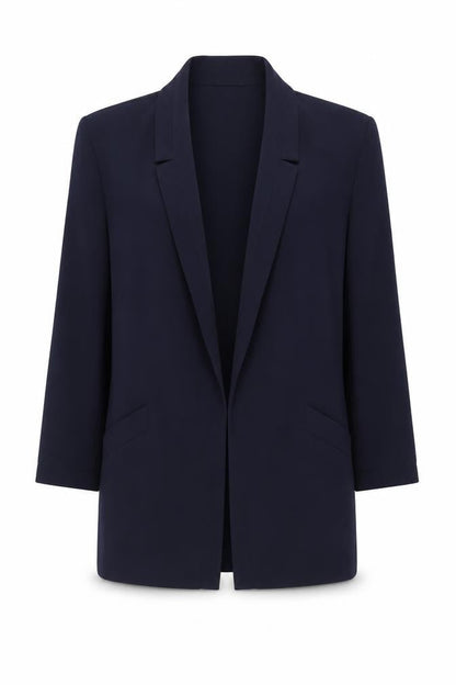 Womens UK Size 10 Jacques Vert Regular Blue Blazer