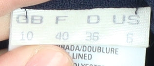 Jacques Vert Women's Blue Blazer Size 10