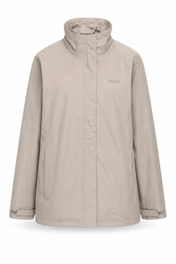 Regatta Beige Women's Jacket Size 14 Casual Zip