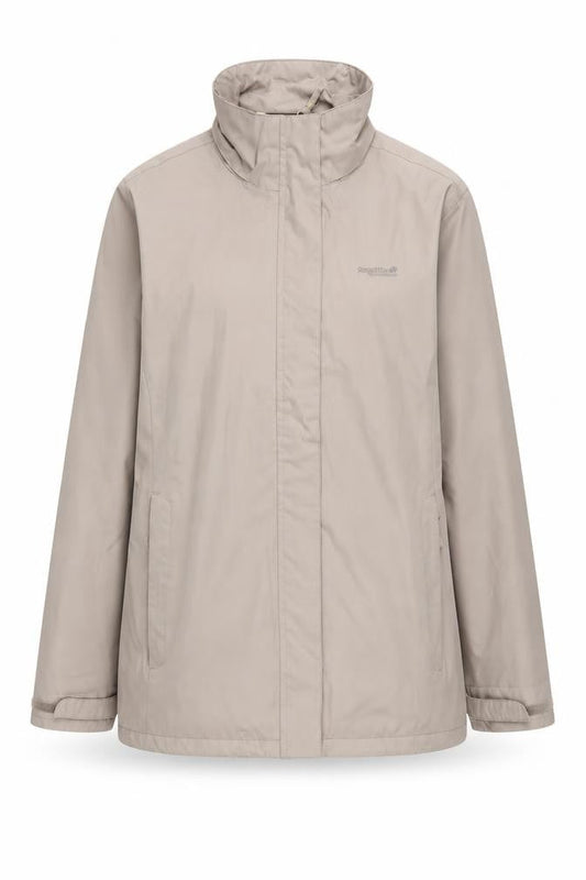 Regatta Beige Women's Jacket Size 14 Casual Zip