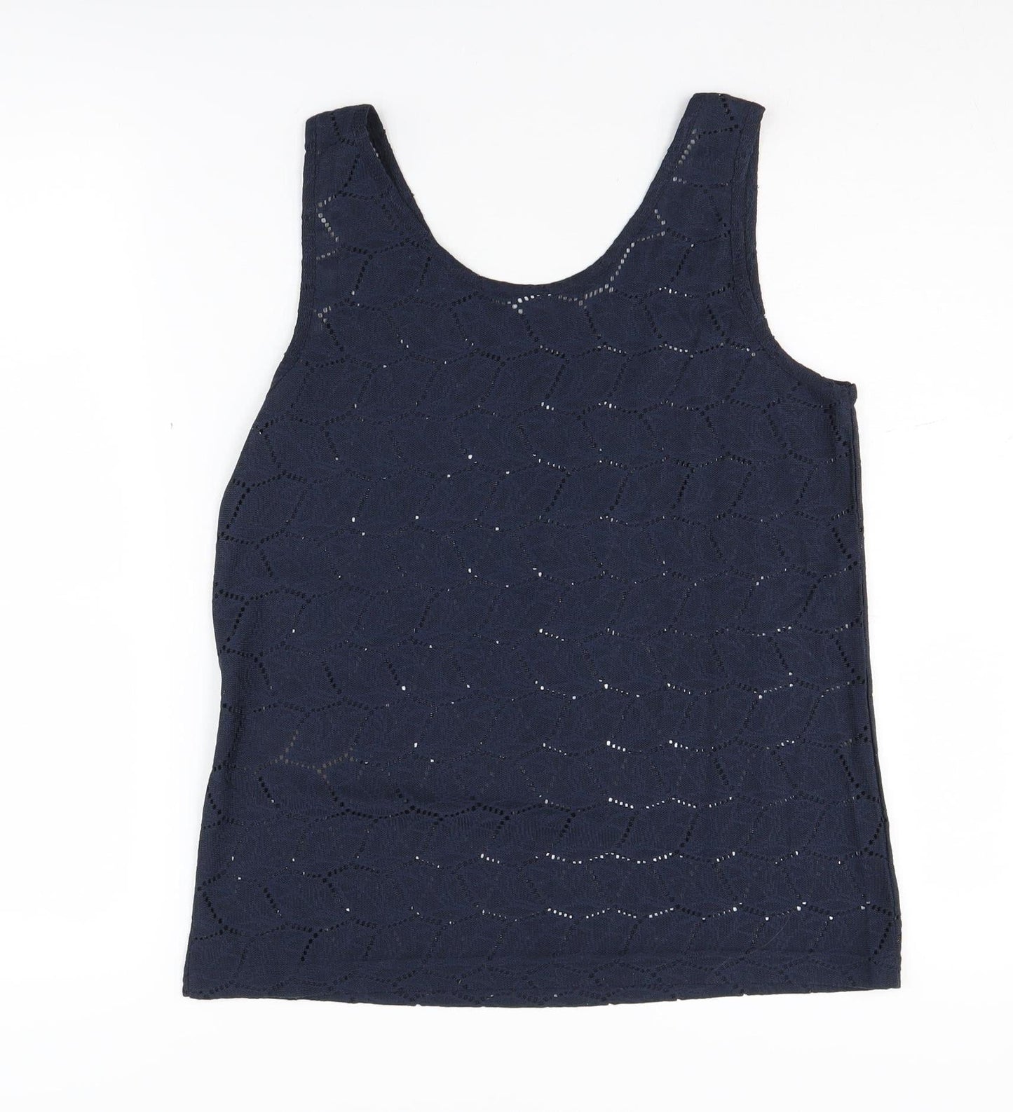 Womens UK Size M Jacqueline de Yong Blue  Tank